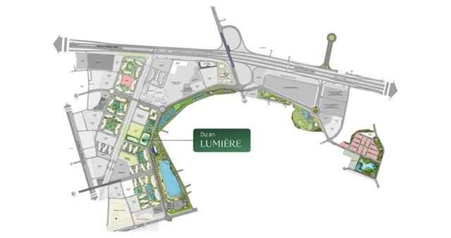 Từ Lumiere Evergreen, cư dân sớm có thể đến với vạn tiện ích ngoại và nội khu